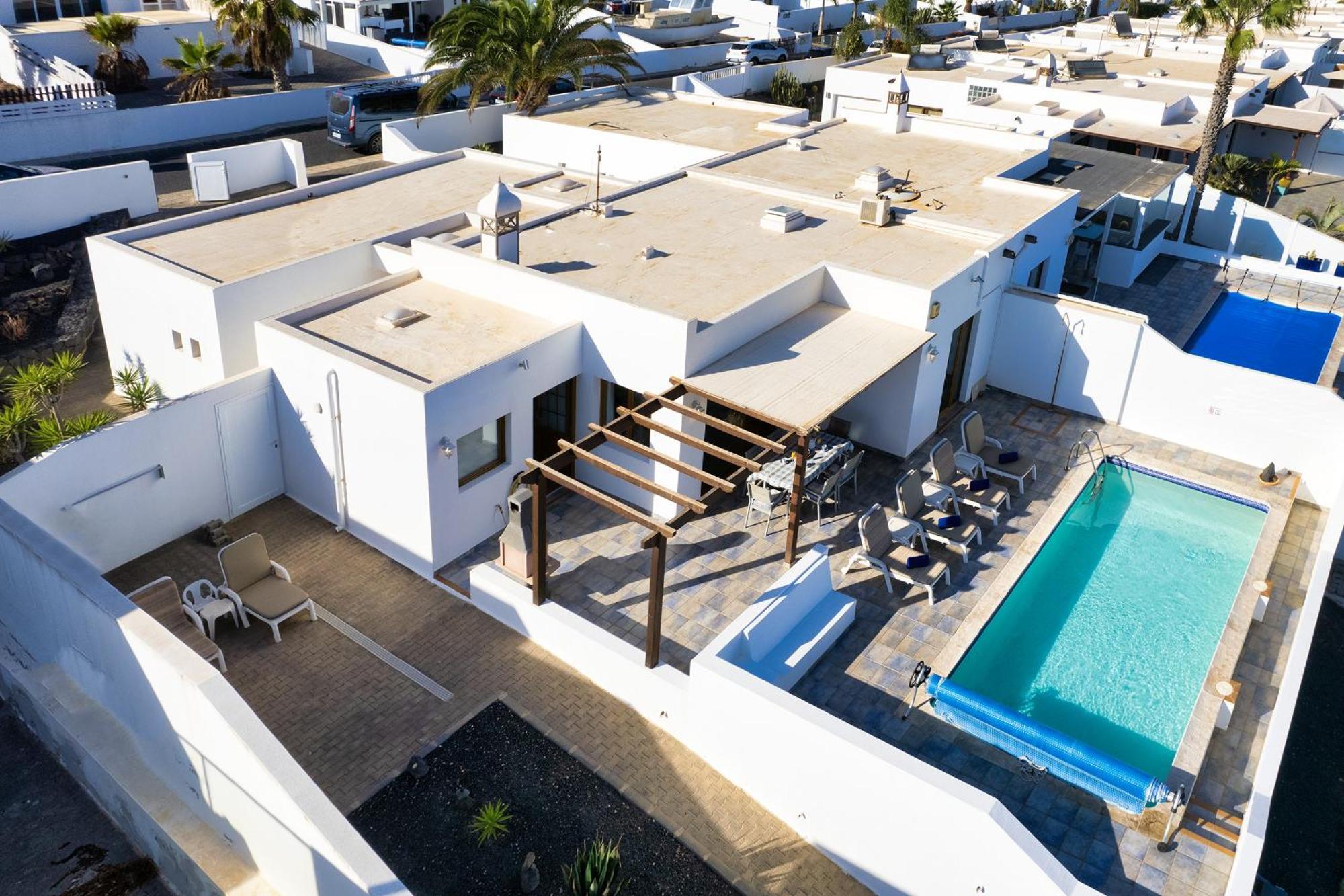 Lava And Sea- Private Pool, Amazing Sea Views Villa Плая Бланка Екстериор снимка