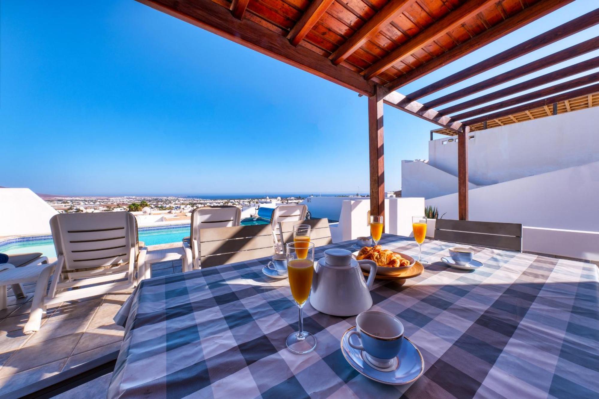 Lava And Sea- Private Pool, Amazing Sea Views Villa Плая Бланка Екстериор снимка