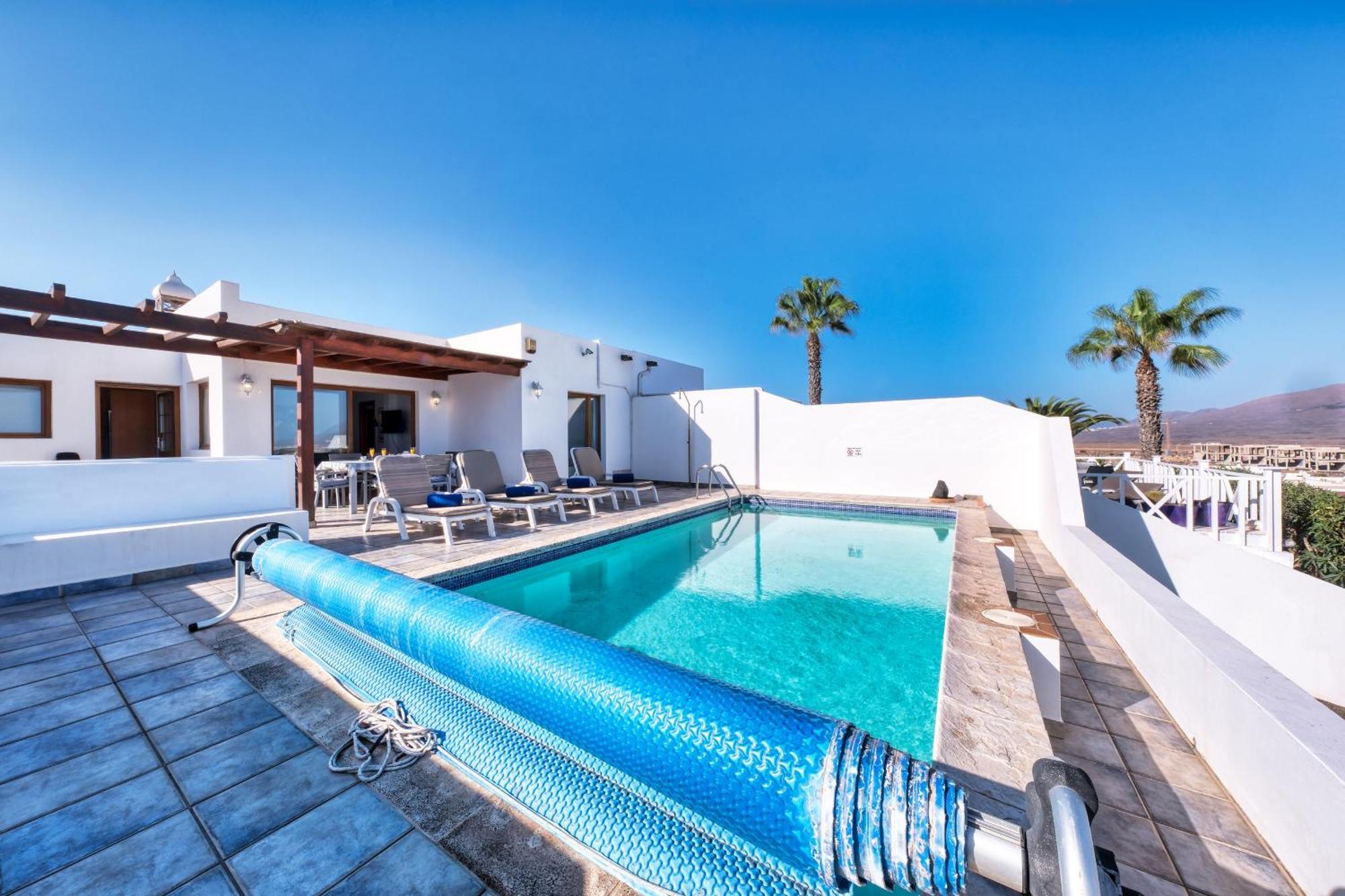 Lava And Sea- Private Pool, Amazing Sea Views Villa Плая Бланка Екстериор снимка